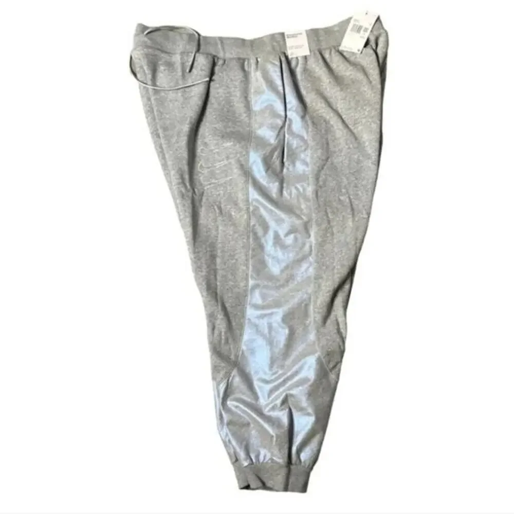 Nike Womens Oversized‎ Fit Mid Rise Sweatpants Gray w/ Flux Design Size 2X NWT